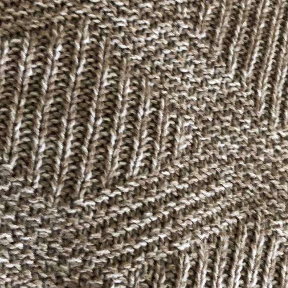 Short sleeve textured sweater turtleneck - Picture 2 of 2